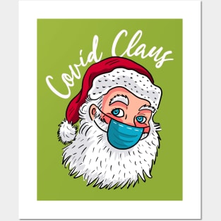 Covid Claus Posters and Art